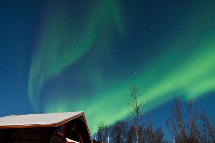 Aurora Boreale casetta